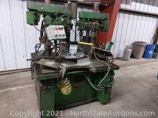 GOVRO Custom Drill Press with Rotary Table 