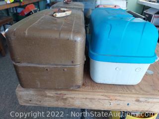Lot Of Tackle Boxes And Tackle