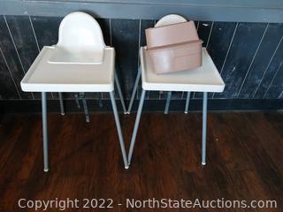 Lot Of Highchairs 