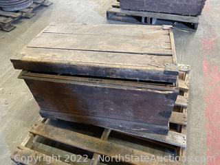 Antique Chest With Tools