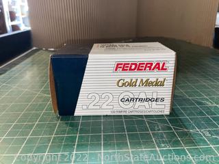 Federal Gold Medal .22 Cal Cartridges 
