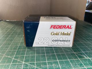 Federal Gold Metal .22 Cal Cartridges 