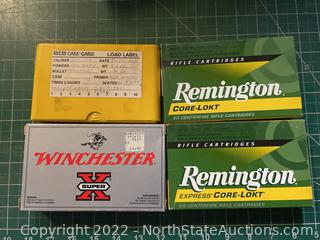 Lot of Remington Rifle Cartridges 