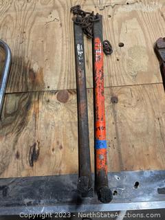 Lot of Tow Bars