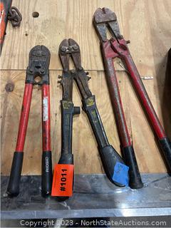 Lot of Bolt Cutters