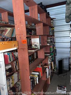 Wood Shelf with Books(270)
