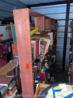 Wood Shelf with Books(270)