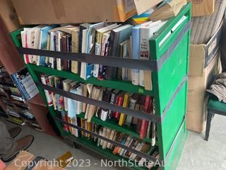 Rolling Cart with Books(270)