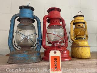Lot of Antique Lanterns