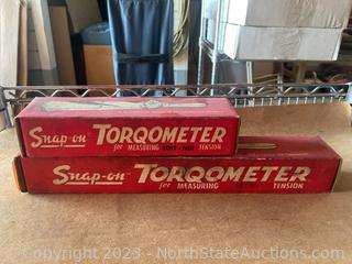 Lot of Snap-on Torqometers 