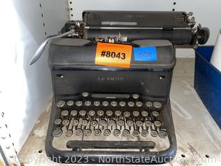 LC Smith Typewriter 