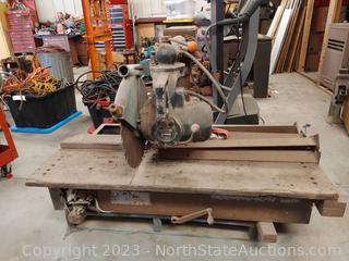 Tops Power Radial Arm Saw