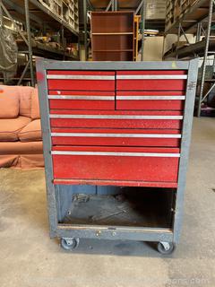 Rolling Toolbox w/ Contents