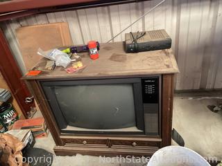 Vintage ColorTrak Television 