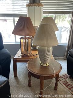 Lot of Tables and Lamps