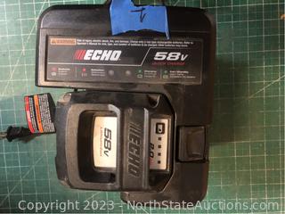 Echo Battery Charger w/ Battery