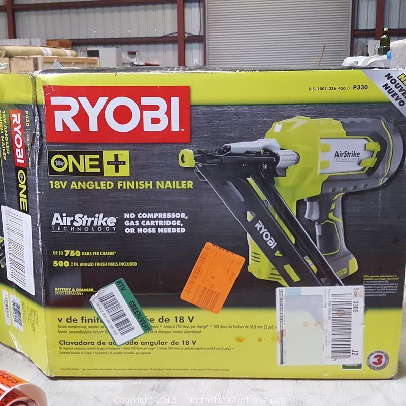 North State Auctions - Auction: Home Depot Fall Auction ITEM: Ryobi 18V ...