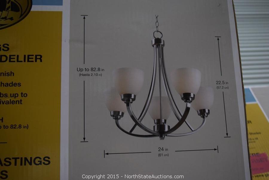 hampton bay hastings 5 light chandelier