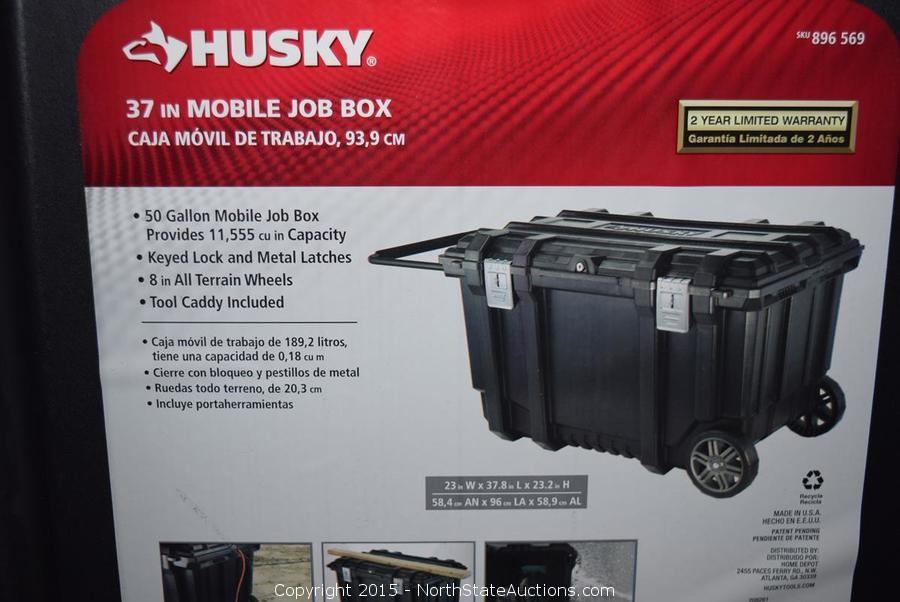 North State Auctions Auction Winter Home Depot Item Husky Mobile