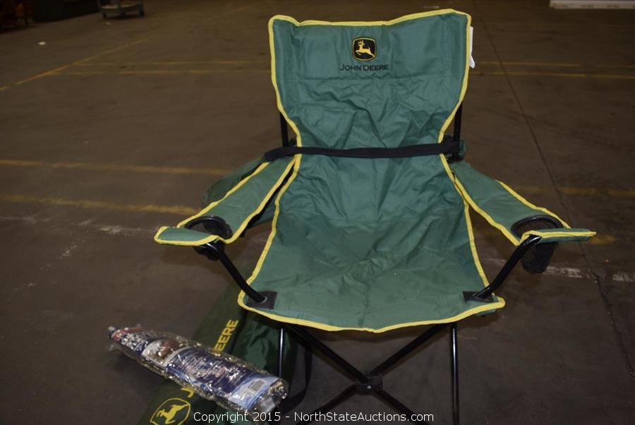 Deere john chairs folding outdoor chair lawn camping metal products heavy lot buy camp saved decor