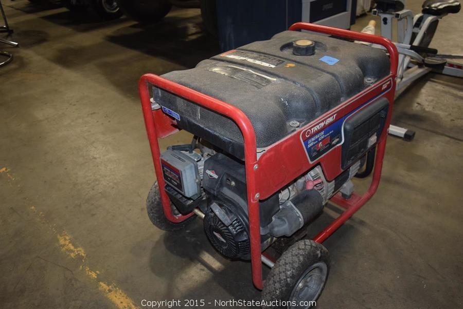 North State Auctions - Auction: March Mayhem ITEM: Troy-Bilt 5000w ...