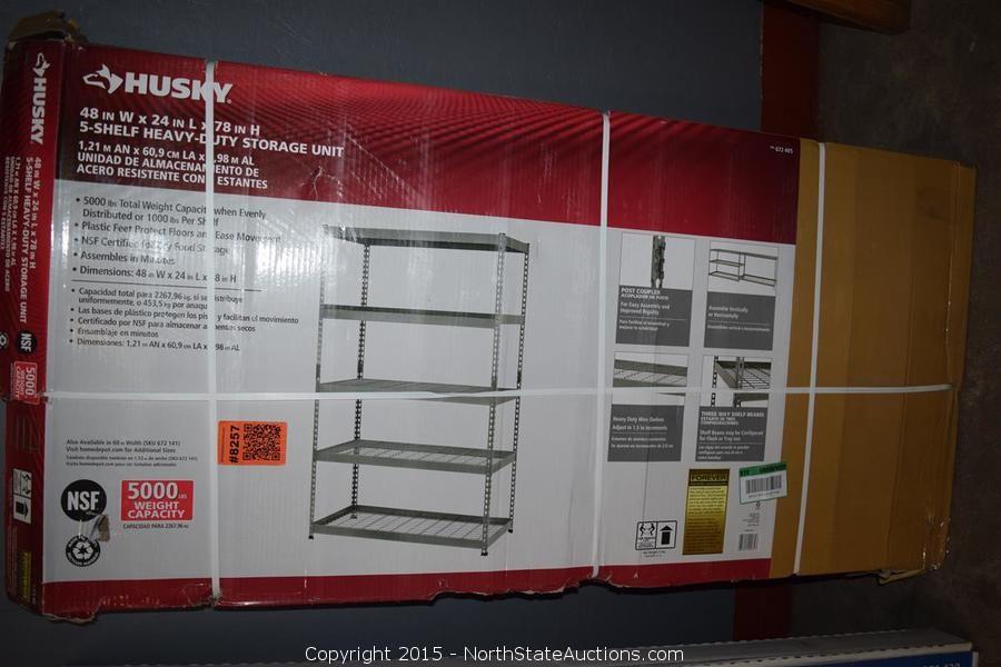 Husky 5 shelf heavy deals duty storage unit