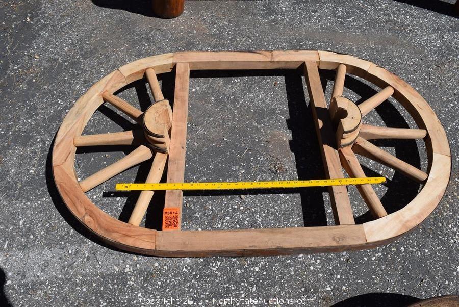 Rustic Furniture and Wagon Wheels Bankruptcy Auction in Grass Valley 