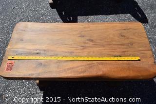 Wood Bench or Coffee Table 