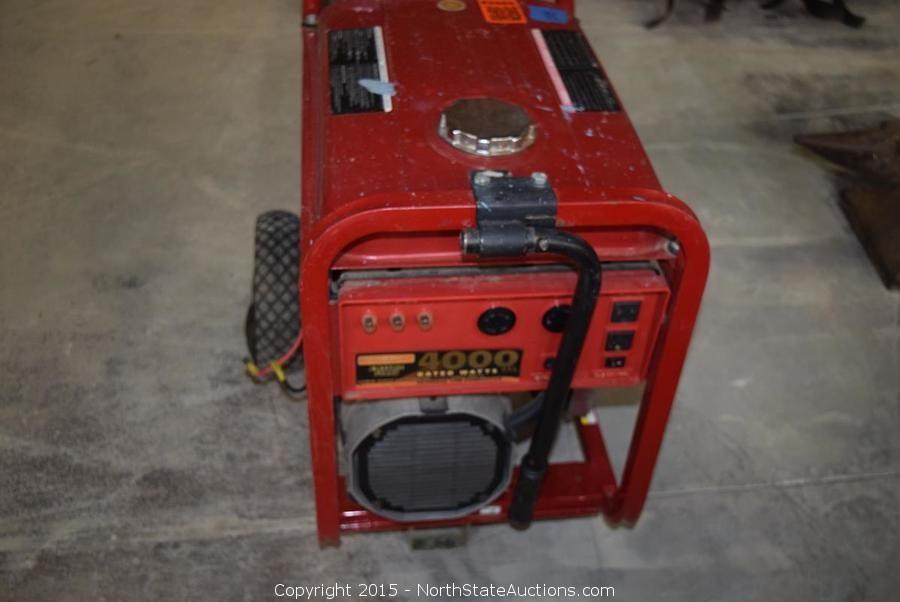 North State Auctions - Auction: Summer Home Auction ITEM: Generac 4000 EXP