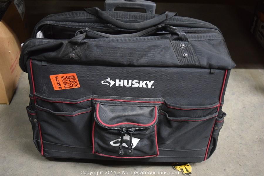 husky pro grade rolling tote