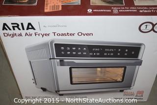 Aria Digital Air Fryer Toaster Oven 