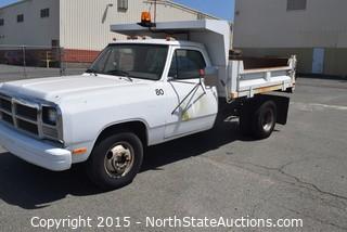 1991 Dodge D350 Dump Truck (#5)