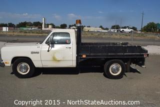 1987 Dodge Ram D250 Flat Bed (#7)